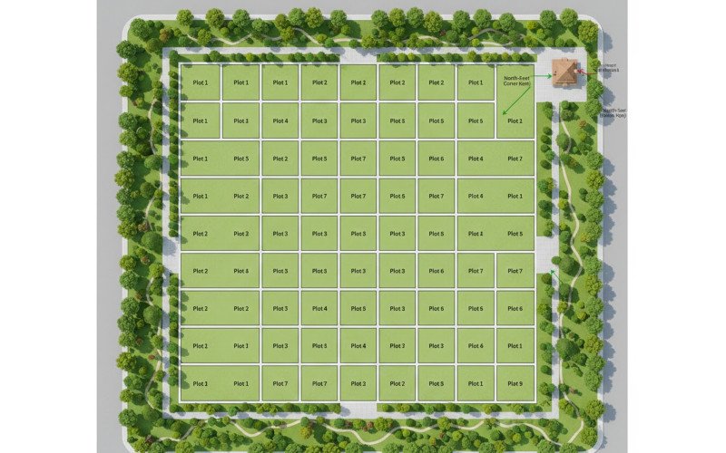 Best Plot Shape as per Vastu